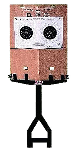 MTM JMTS40 Jammit Range Target Stand with Stakes and Target Backer, Black Plastic