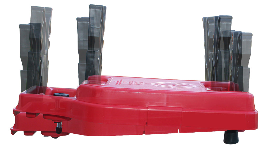 MTM Case-Gard Site-In-Clean SNCR30 Shooting Rest and Cleaning Station Red