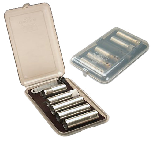 MTM Case-Gard CT641 Clear Smoke Poly Choke Tube Case 6 Extended Tubes w/ Wrench Space