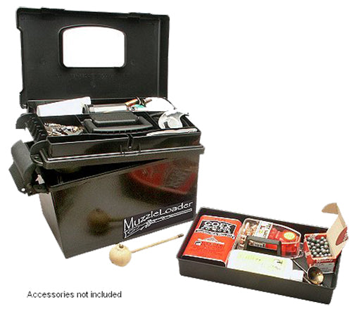 MTM ML140 Muzzleloader Dry Box Water Resistant Black Plastic 15x8.8x9.4"