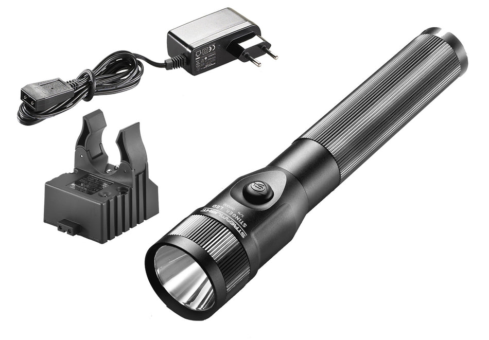 Streamlight Stinger LED 75713 Rechargeable Flashlight Black Anodized 100/200/425 Lumens