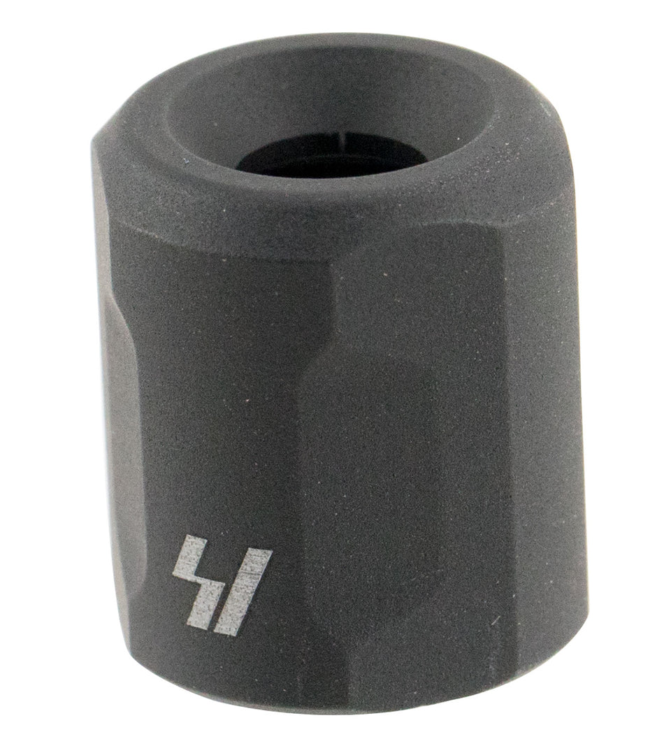 Strike Barrel Thread Protector Black Aluminum 1/2-28 TPI AR Platform 223 Rem 5.56x45mm NATO