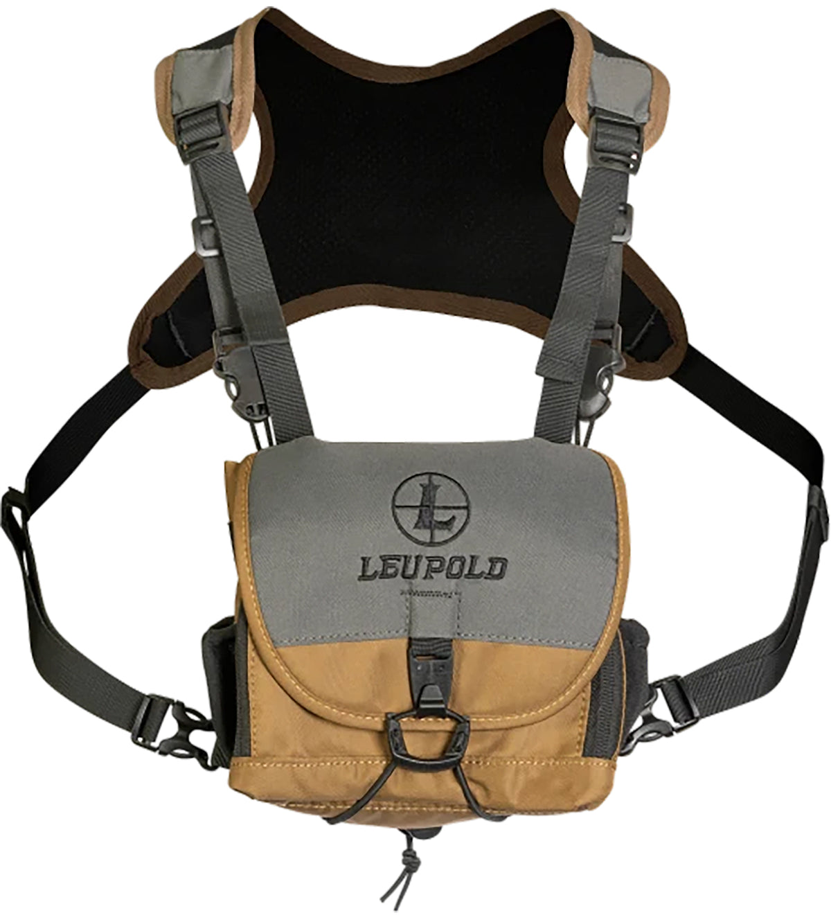 Leupold 172543 GO Afield Bio Harness 600D Polyester with Air Mesh Shadow Gray/Black