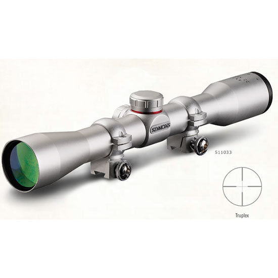 Simmons .22 Mag 4x32mm Silver Truplex 1-Inch Tube Rimfire Rifle Scope