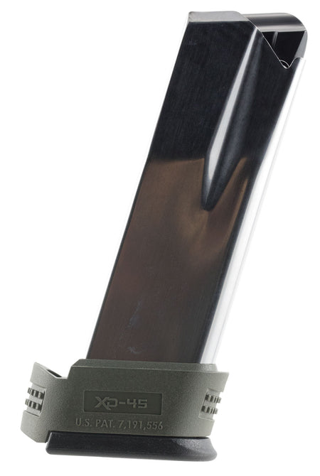 Springfield Armory XD Compact 45 ACP 13rd Stainless Magazine XD4548 OD Green Sleeve