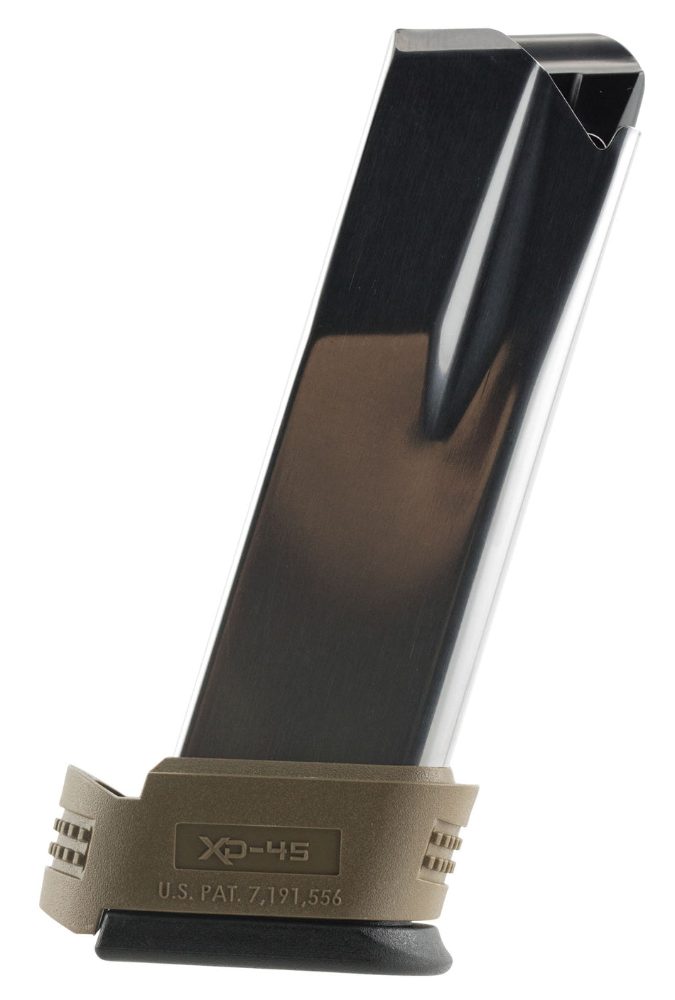 Springfield Armory XD Compact 45 ACP 13rd Stainless Magazine XD4550 Flat Dark Earth Sleeve