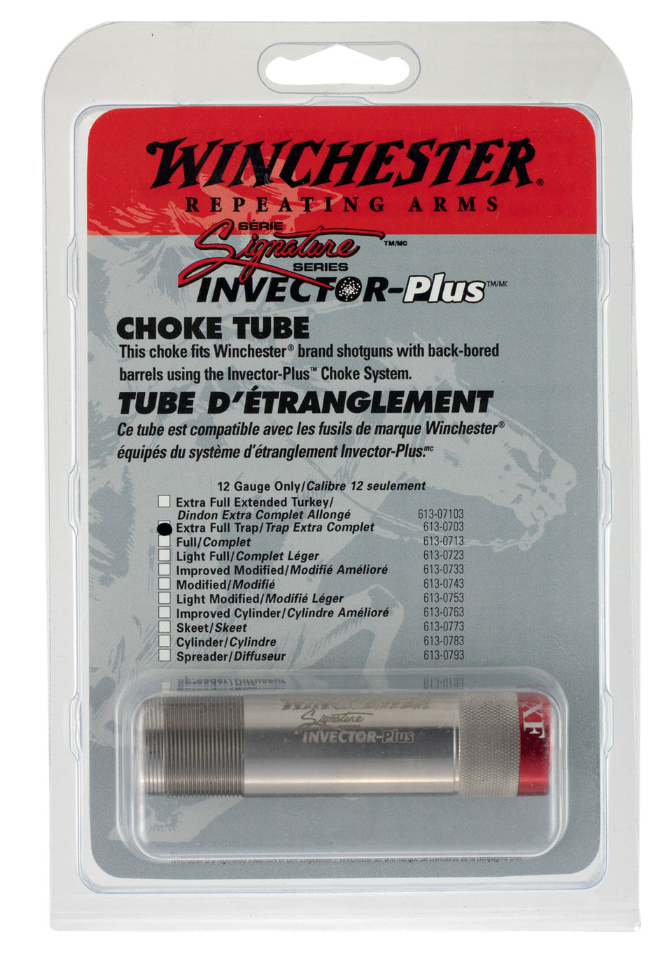 Winchester Invector Plus Signature 12 Gauge Modified Constriction Choke Tube Stainless