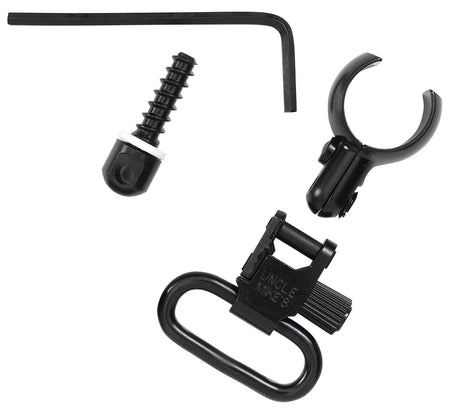 Uncle Mike's Magnum Band Swivel Set 13912 Blued 1" Loop Quick Detach for .630 to .675 Inch Mag Tubes