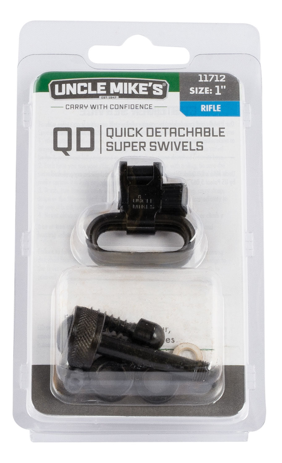 Uncle Mike's Super Swivel 11712 Blued 1" Sling Swivel for Remington 7400 and Four Auto Rifles