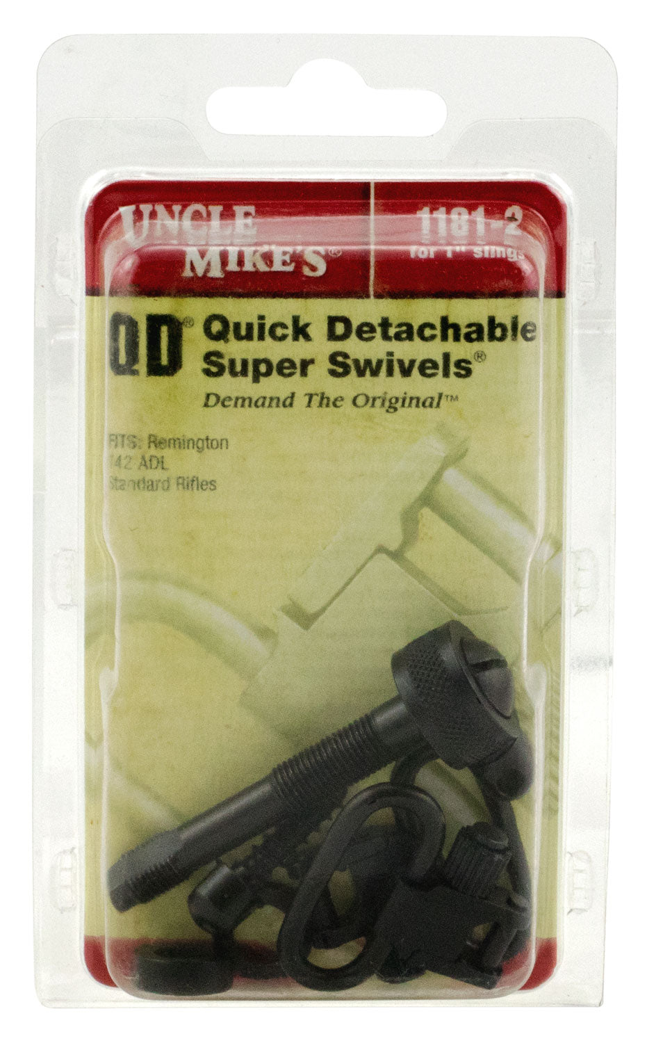 Uncle Mike's 11812 Remington 742 ADL Super Swivel Blued 1" Loop (ADL Models Only)