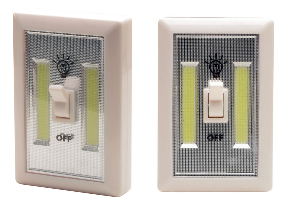 Cyclops Light Switch CYCCOB2PK 200 Lumens LED Ivory Plastic Pack of 2