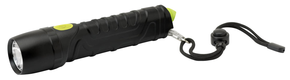 Cyclops SF-800 800-Lumen CREE LED Flashlight with Glass Breaker Black Anodized
