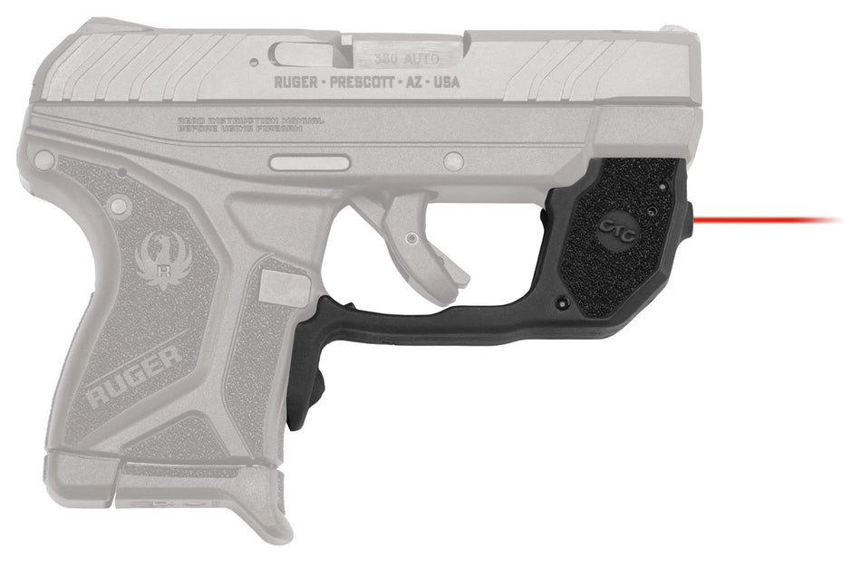 Crimson Trace 0173101 Ruger LCP II Trigger Guard Laser Sight, Red Laser Black Polymer