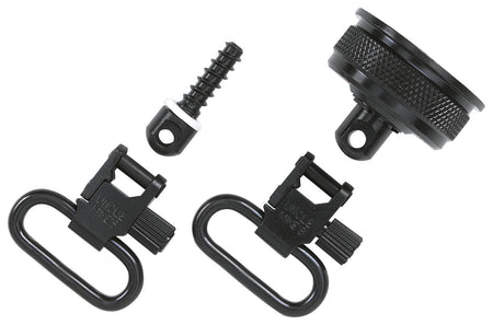 Uncle Mike's 18032 Remington 11-87 12 Gauge Mag Cap Sling Swivel Set Blued Steel