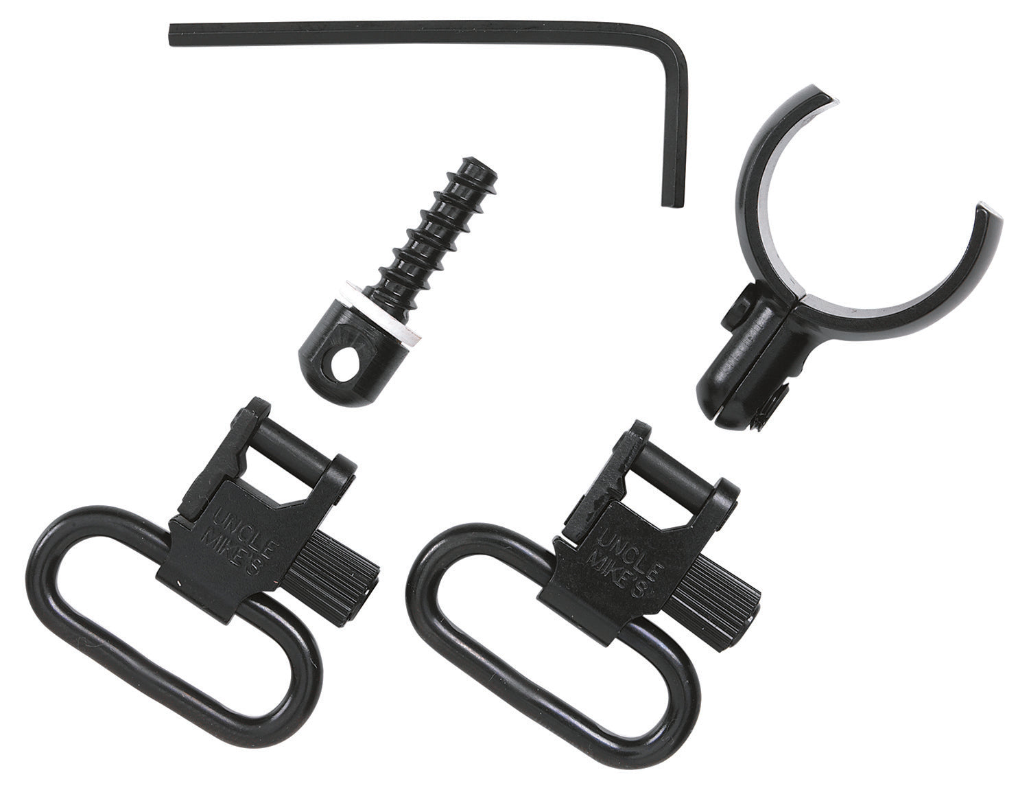 Uncle Mike's 15922 Winchester 101 201 12 Gauge O/U Magnum Band Sling Swivel Set Blued
