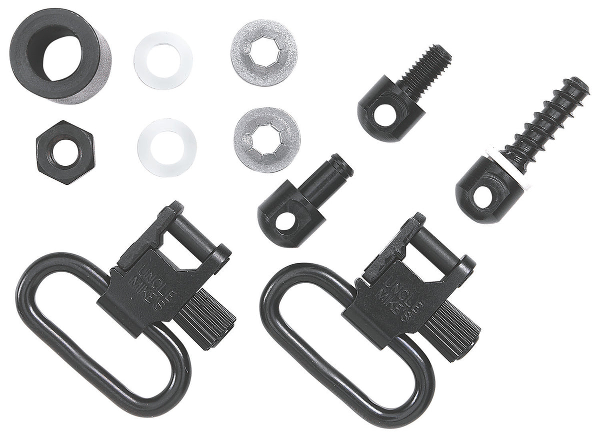 Uncle Mike's Super Swivel 12312 Blued 1" QD Sling Swivel for Most Pump and Automatic Shotguns