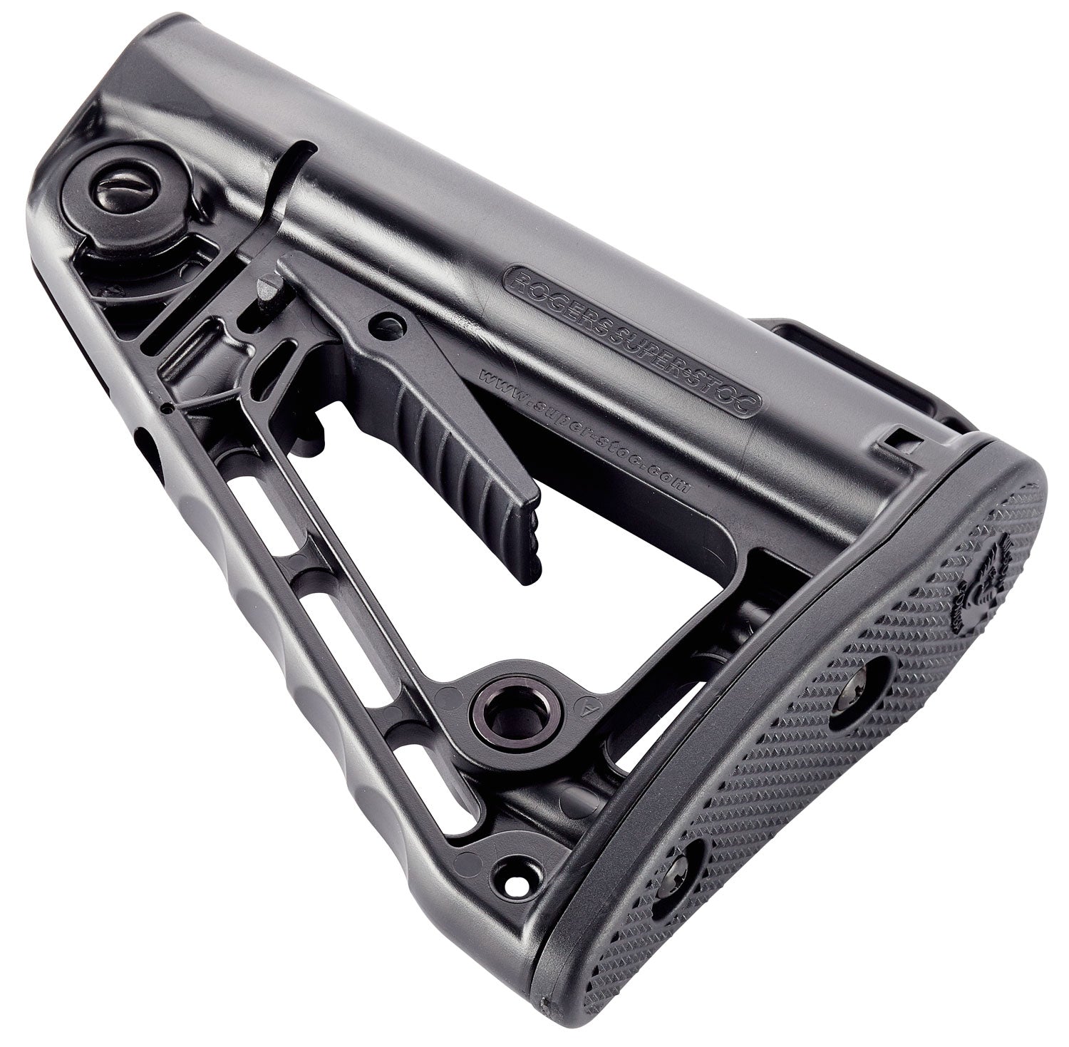 Wilson Combat Rogers Super-Stoc AR/M4 Collapsible Stock Black Synthetic Cam-Lock System