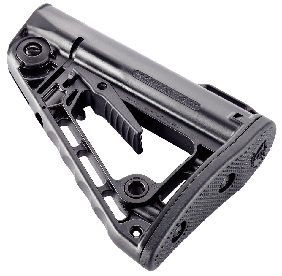 Wilson Combat Rogers Super-Stoc AR/M4 Collapsible Stock Black Synthetic Cam-Lock System