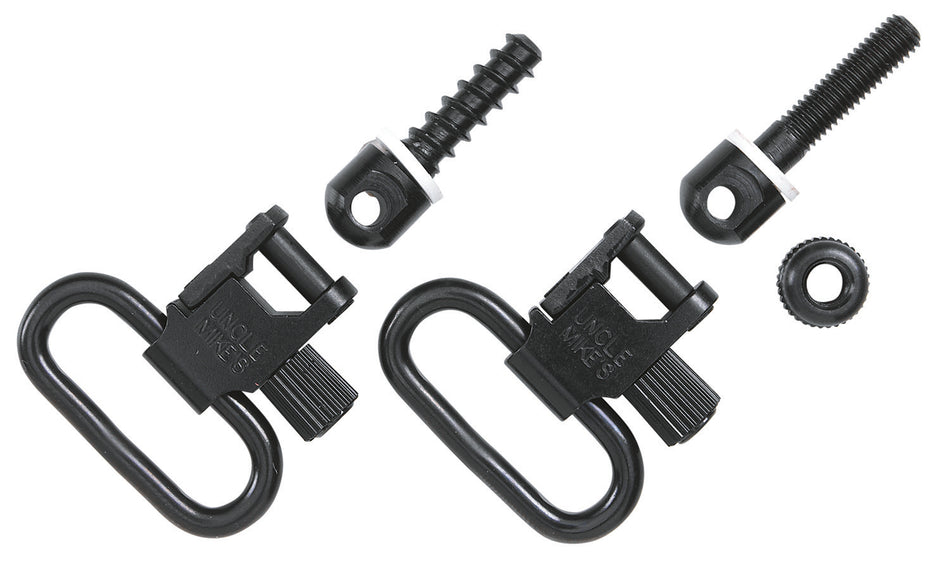 Uncle Mike's MO10022 115 Tri-Lock Quick Detach Super Swivel 1" Nickel