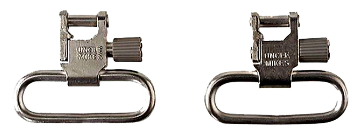 Uncle Mike's Super Swivel 14622 Nickel 1" QD Sling Swivel for Ruger 10/22, .44 Mag and Number 3 Carbines