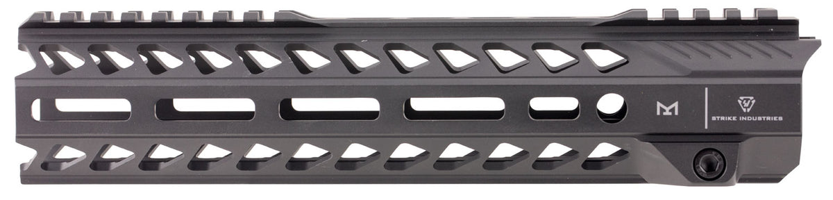 Strike Industries AR-15 M-LOK 10" Handguard Rail Black Aluminum with QD Sockets