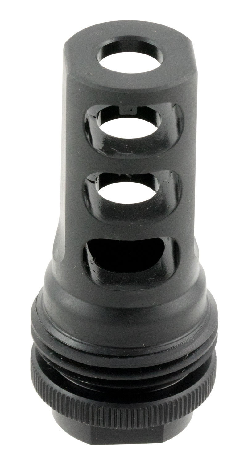 SilencerCo AC1282 30 Cal ASR Muzzle Brake 1/2"-28 Thread Black