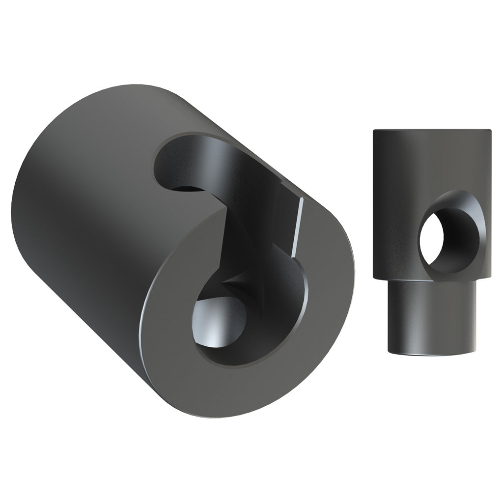Bee Stinger Anodized Black Straight Quick Disconnect Stabilizer