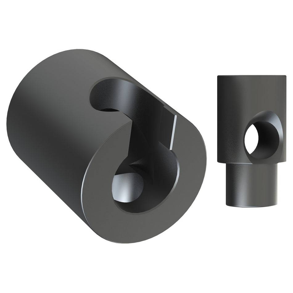 Bee Stinger Anodized Black Straight Quick Disconnect Stabilizer