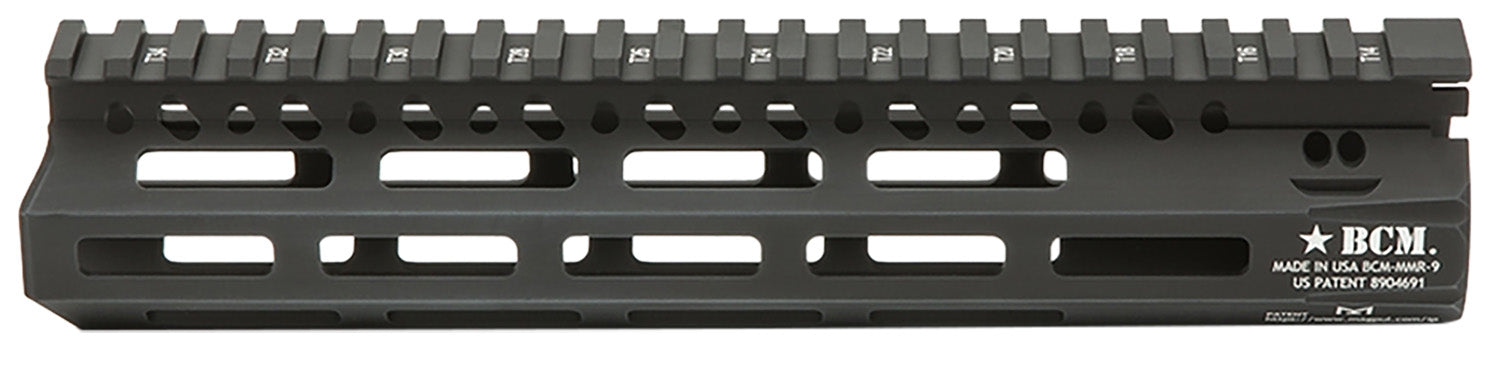 BCM 9" MCMR M-LOK Free-Float Aluminum Handguard Black Anodized AR