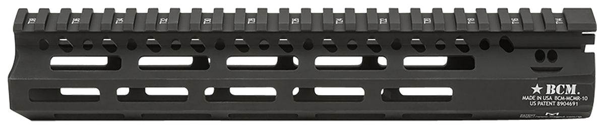 BCM 10" MCMR M-LOK Free-Float Aluminum Handguard Black Anodized AR