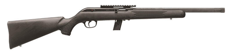 Savage Arms 45110 64 FV-SR Full Size 22 LR 10+1 16.50" Matte Black Heavy Barrel, Matte Black Picatinny Rail Carbon Steel Receiver, Matte Black Fixed Synthetic Stock, Right Hand