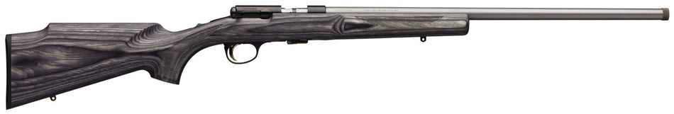 Browning 025236204 T-Bolt Target/Varmint SR 22 WMR 10+1 22" Threaded Varmint Barrel, Polished Blued Steel Receiver, Satin Gray Laminate Stock, Pachmayr Decelerator Recoil Pad, Optics Ready