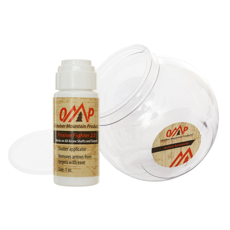 October Mountain FriXion Fighter 2.0 Archery Arrow Lube 10-Piece Display