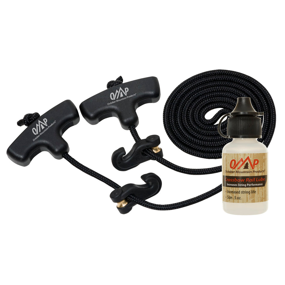 October Mountain Universal Crossbow Cocking Aid with Included Rail Lube