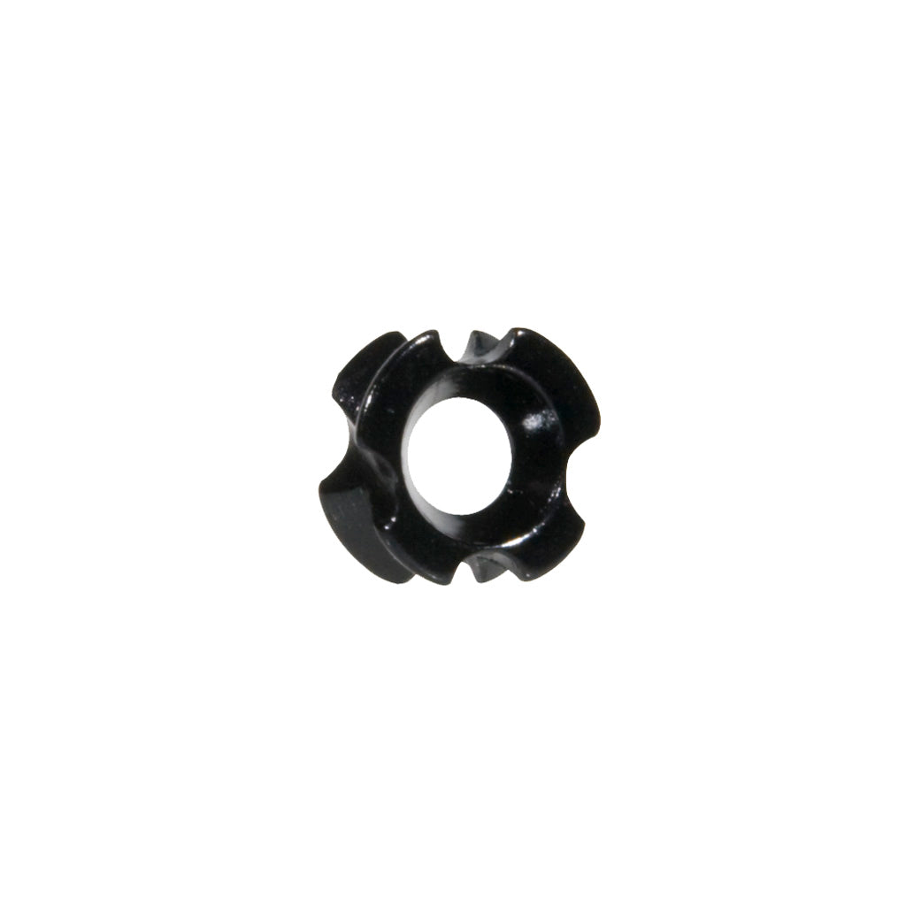 October Mountain Ultra-Light TriView Peep Black 1/8 in.