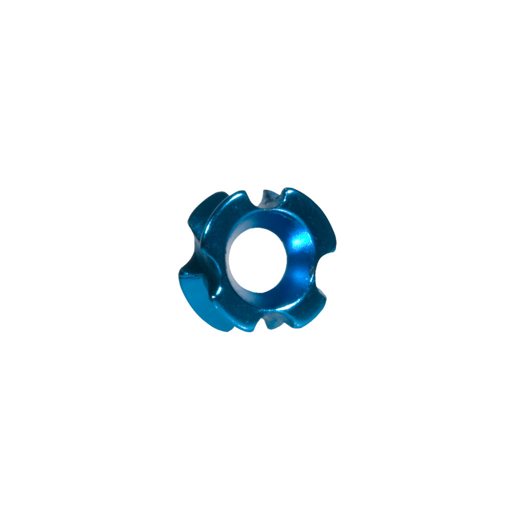 October Mountain Ultra-Light TriView Peep Blue 3/16 in.