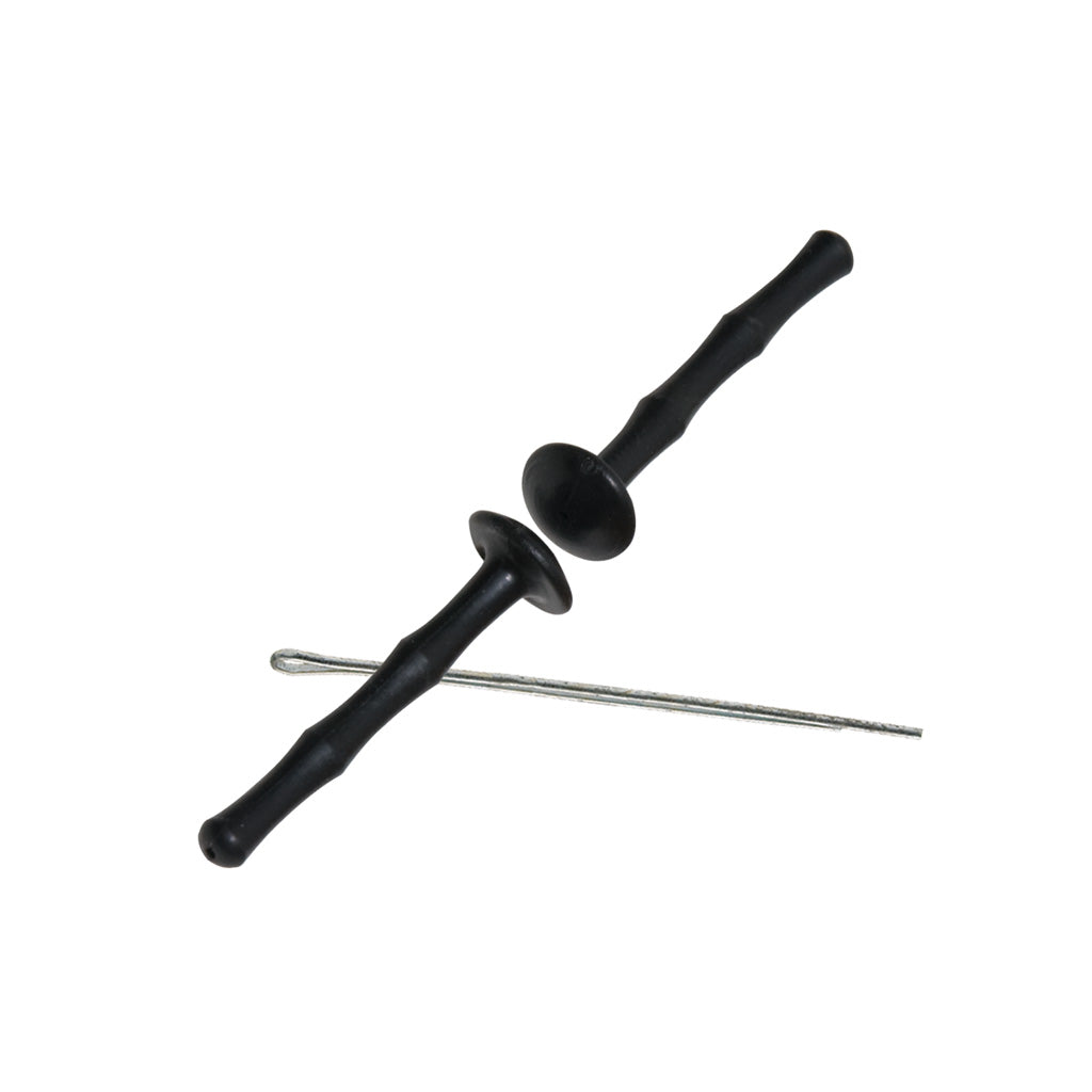Fin Finder Hydro-Shot Black Bow String Finger Savers 2 pk.