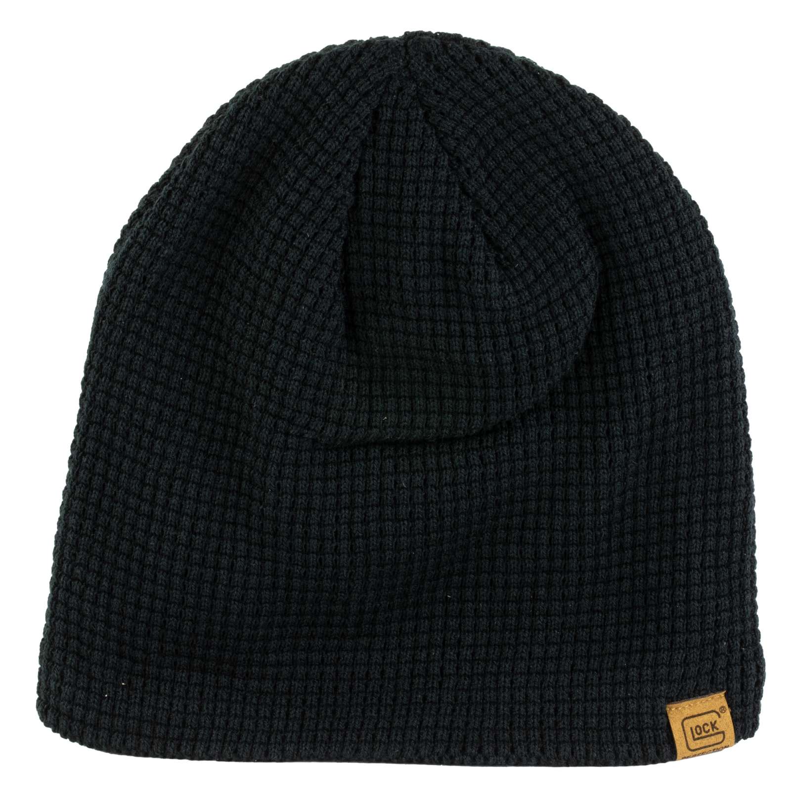 Glock Black Waffle Weave Winter Beanie