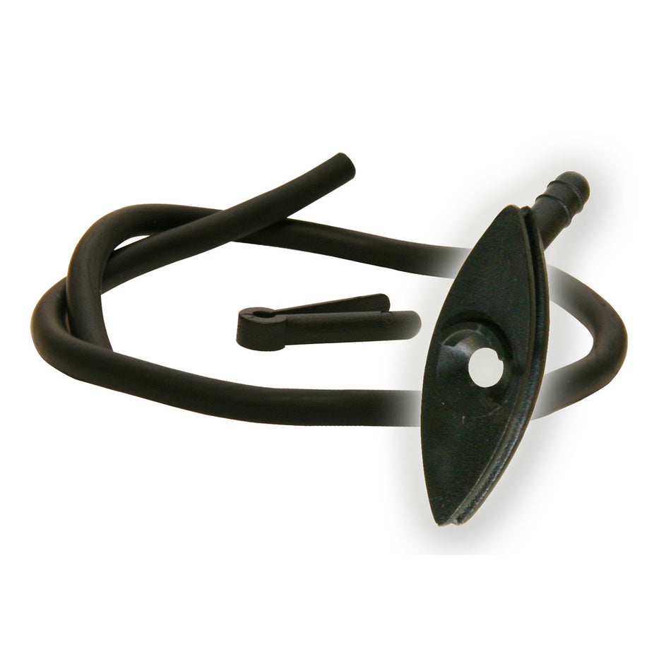 October Mountain TruTurn Peep 1/4 in. with Aligner Clip and Tubing 25 pk.