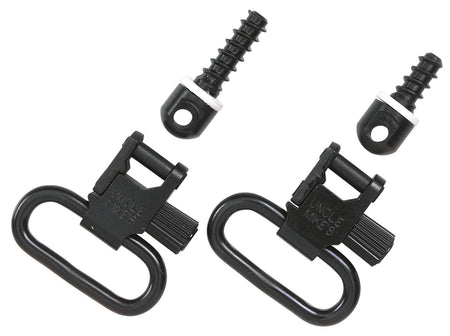 Uncle Mike's 13113 QD Tri-Lock Super Swivel 1.25 Inch Blued Rifle Forend Mount