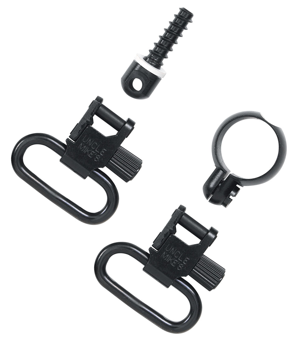 Uncle Mike's 13412 Super Swivel Quick Detach Blued 1" Loop .22 Cal Rifle Tube Mount