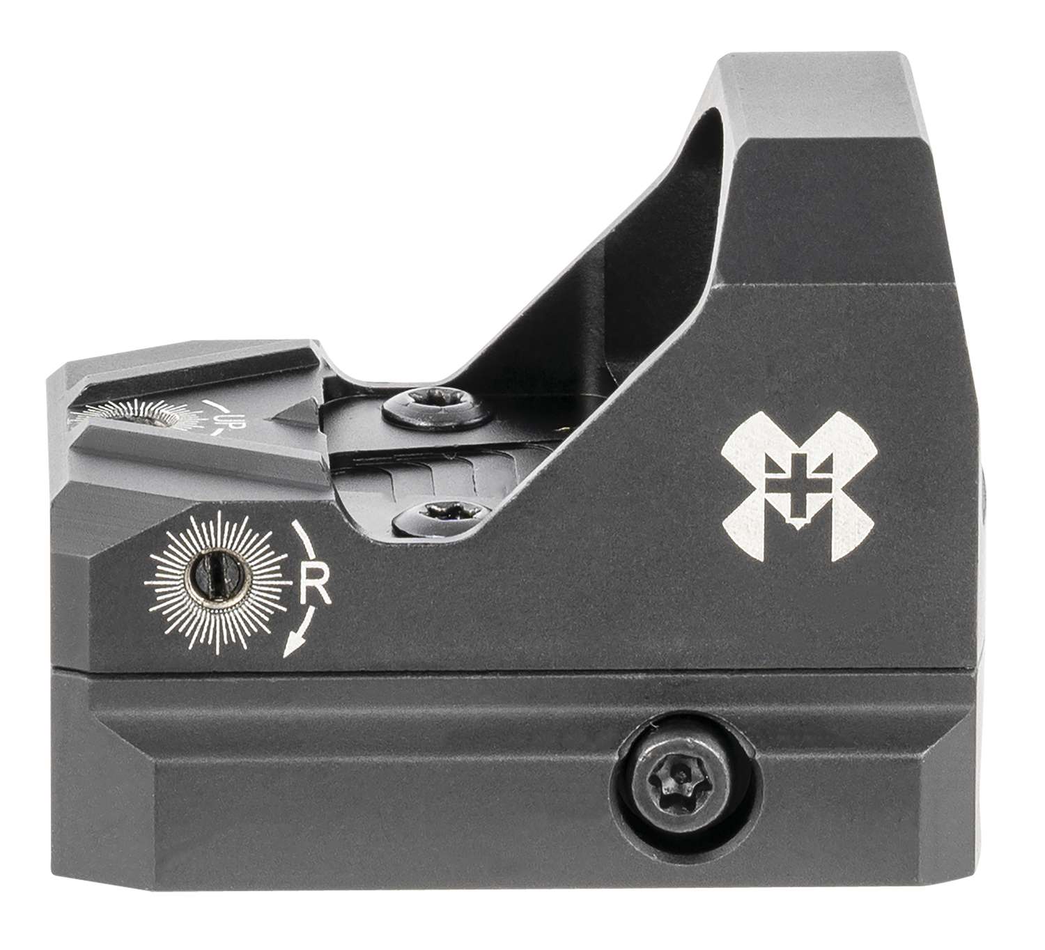 M+M Industries 3 MOA Low Profile Micro Red Dot Optic Two 50000HR Batteries Included