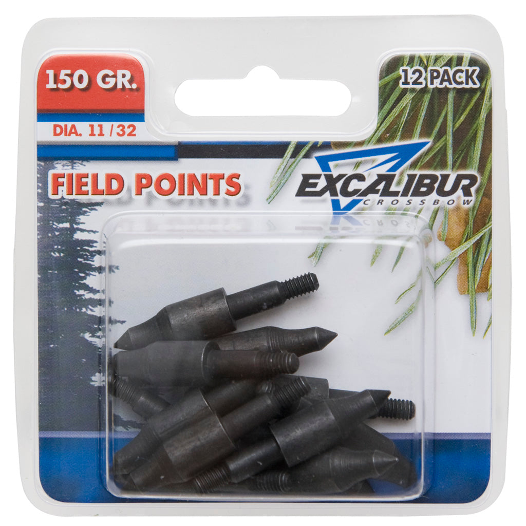 Excalibur Field Points 150 gr. 11/32 in. 12 pk.