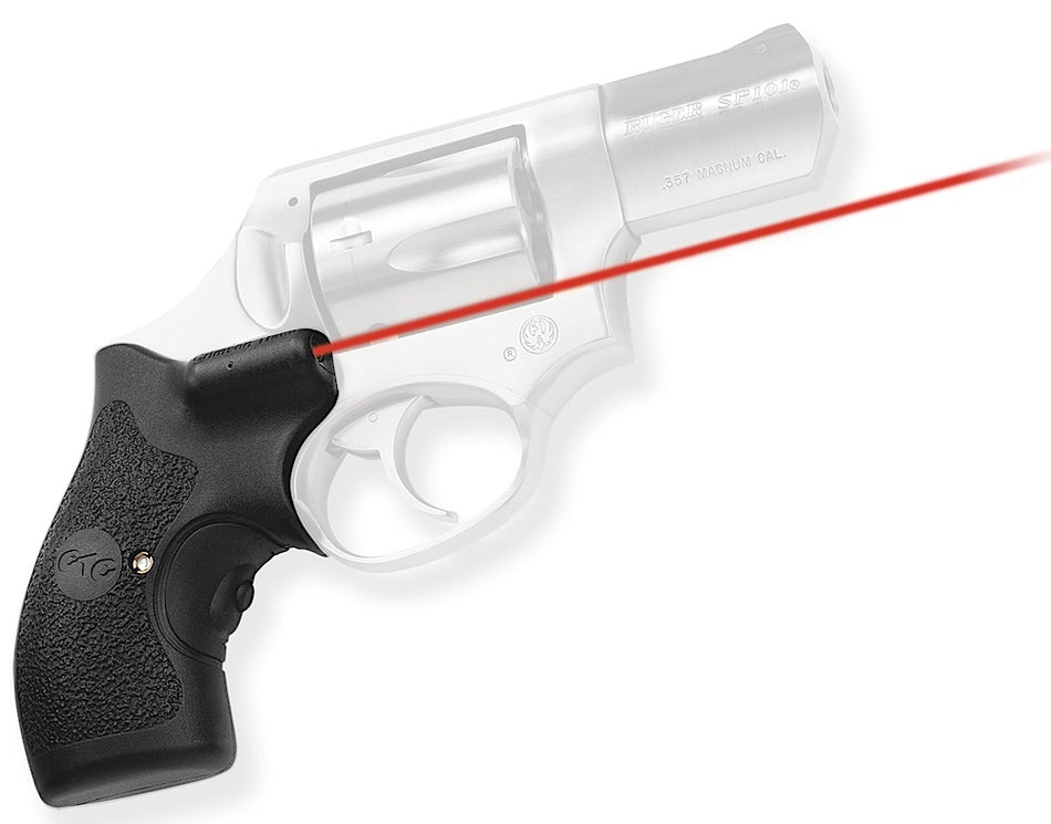 Crimson Trace Red Laser Grip Sight for Ruger SP101, 633nM Wavelength 5mW, Black Polymer Construction