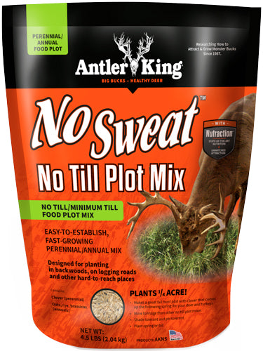 Antler King No-Till Food Plot Seed Blend 4.5lb 1/4 Acre