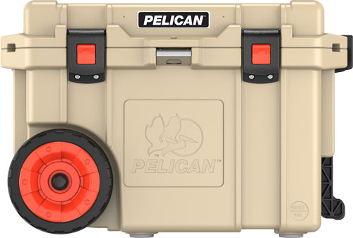 Pelican 45 Quart Elite Cooler Tan with Wheels