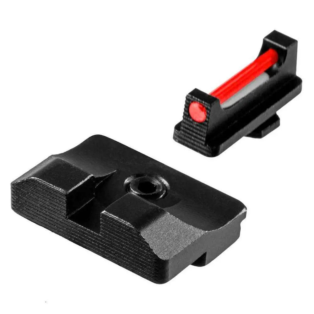 TRUGLO Pro Series Fiber Optic Handgun Sight Set Glock MOS Low (Case of 6)