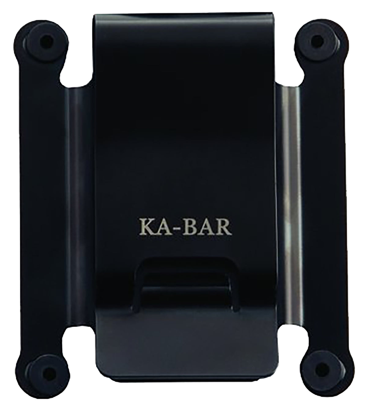 Ka-Bar 1480CLIP Reversible Belt Clip for TDI/Hinderer & Becker Fixed Blade Knives – Black Metal
