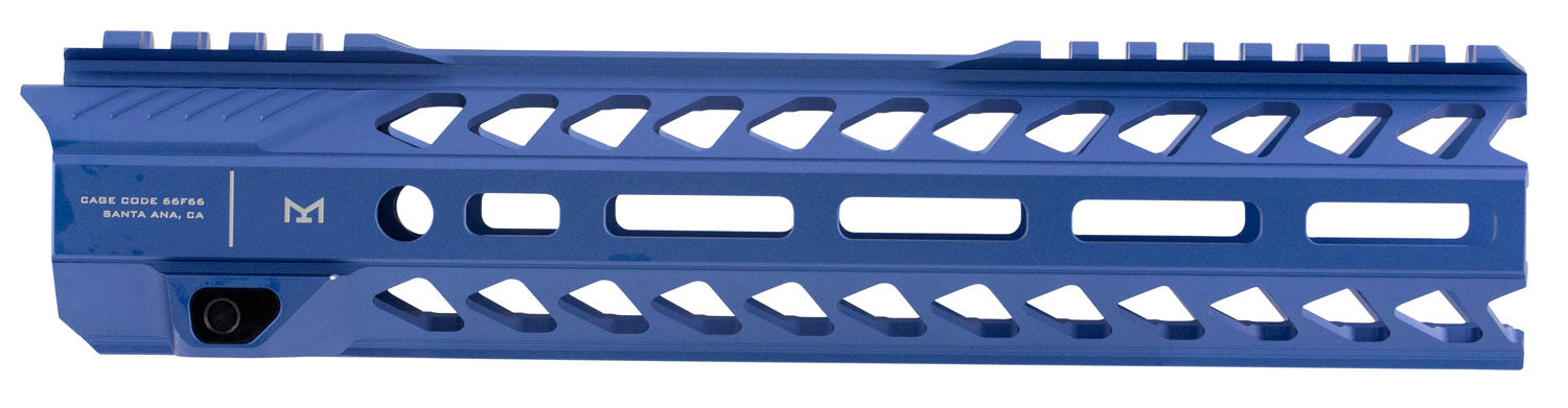 Strike Industries AR-15 Strike Rail 10" M-LOK Blue Lightweight Handguard