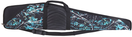 Bulldog BD206SRN Pinnacle 48" Rifle Case Muddy Girl Serenity Camo, Neoprene Rib Panels and Full-Length Zipper